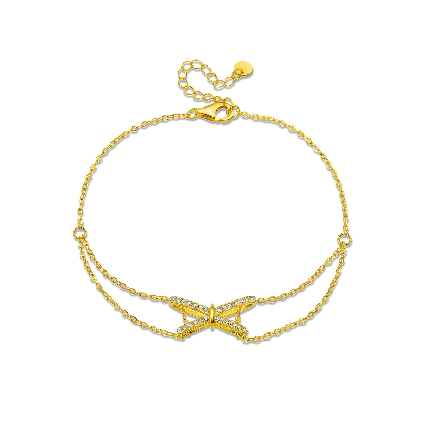Golden Butterfly Dreams Bracelet
