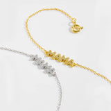 925 Sterling Silver Zircon CZ Letter MAMA Chain Bracelet Women 2024 Fashion Luxury Fine Party Birthday Gift Jewelry Solvana