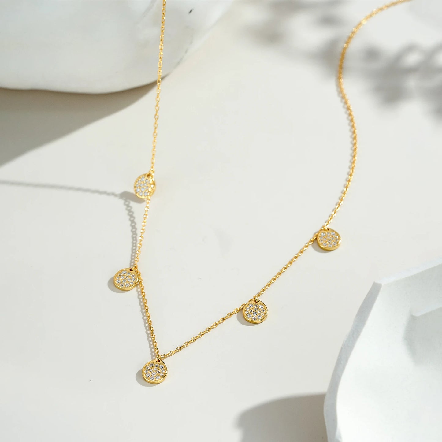 Radiant Oval Pendant Necklace