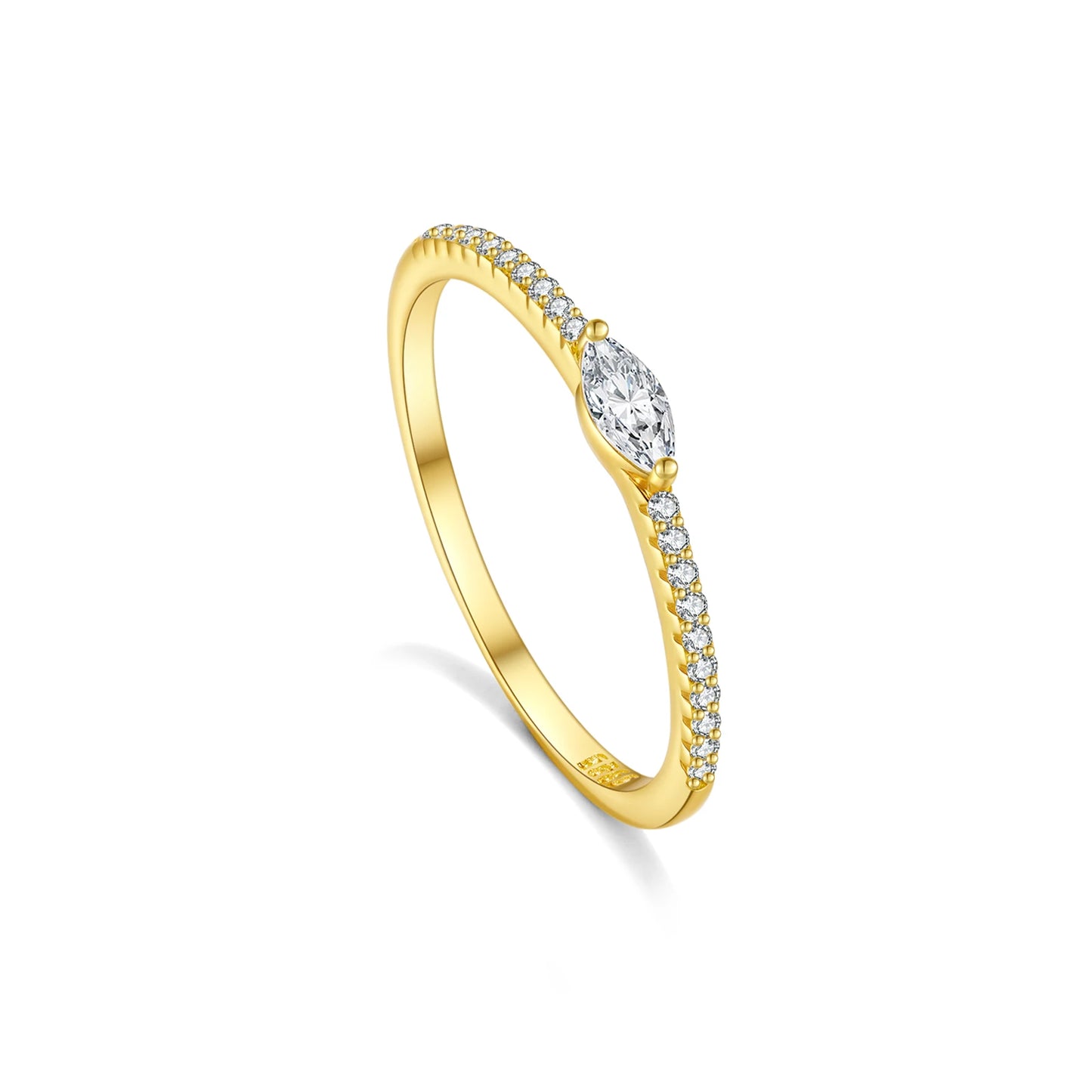 Marquise Edge Ring