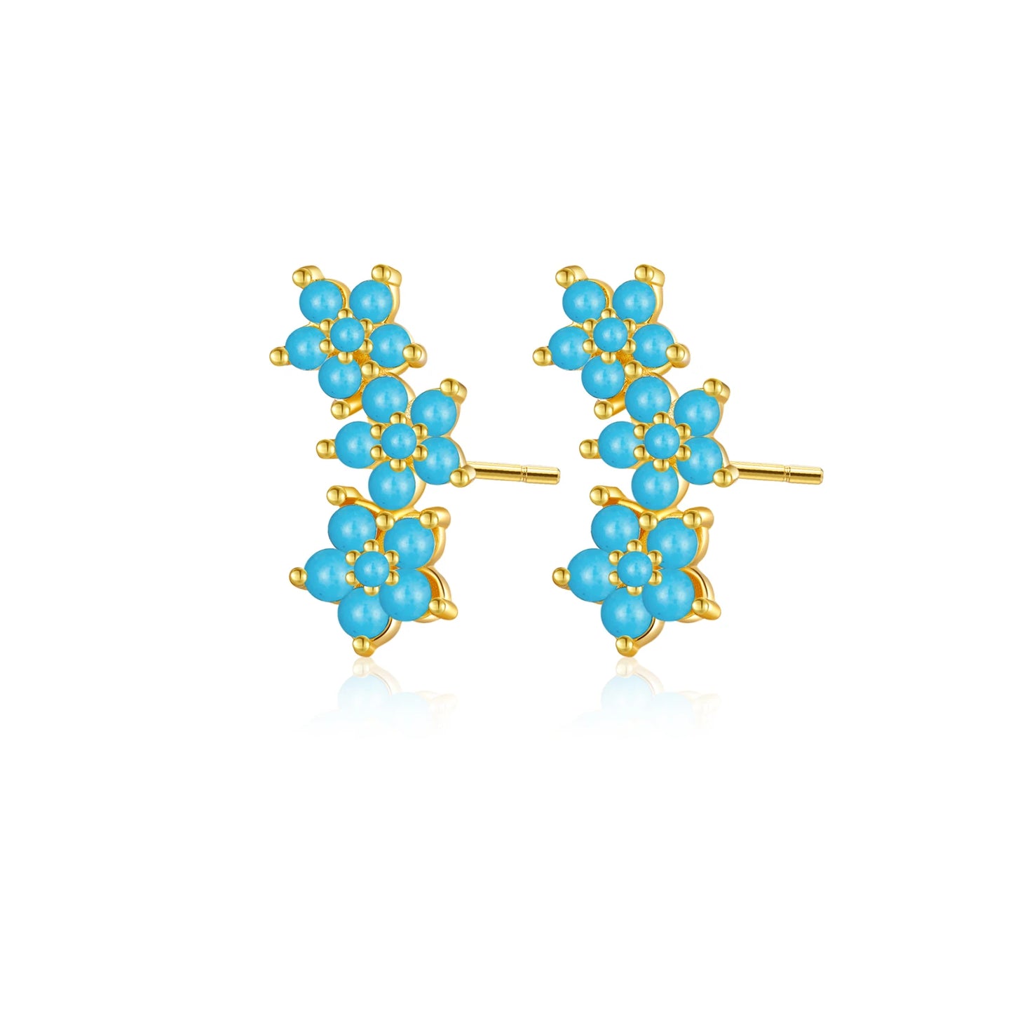 Trinity Bloom Earrings