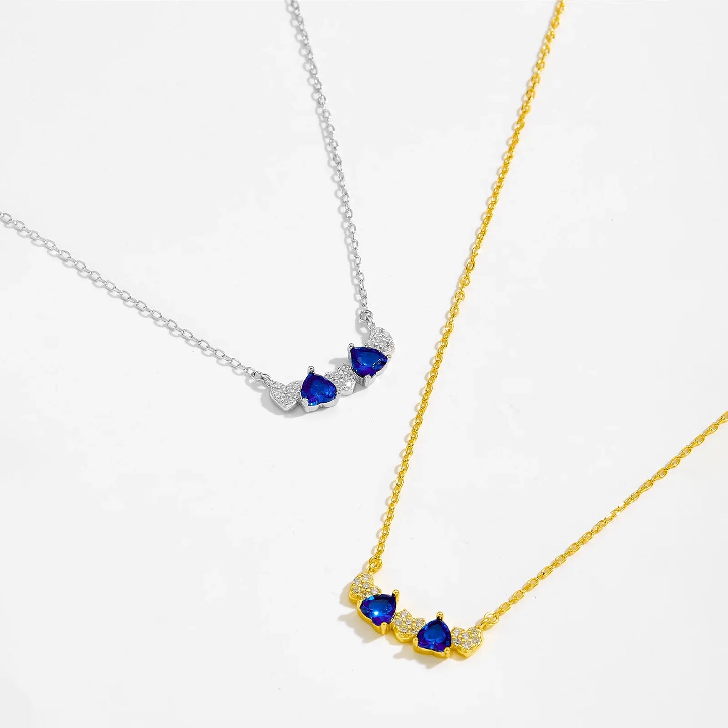 Azure Heart Necklace