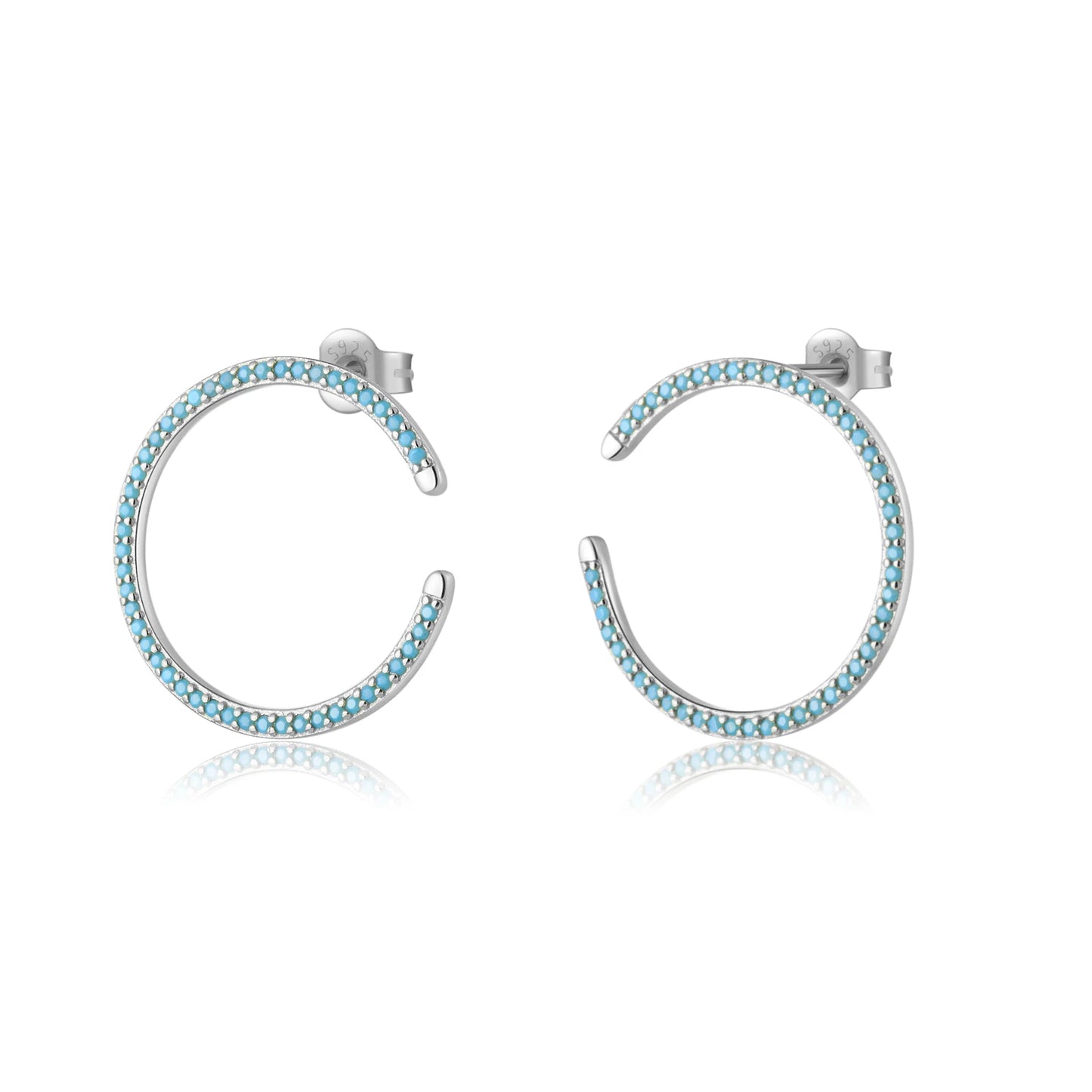 Luminous Circle Studs