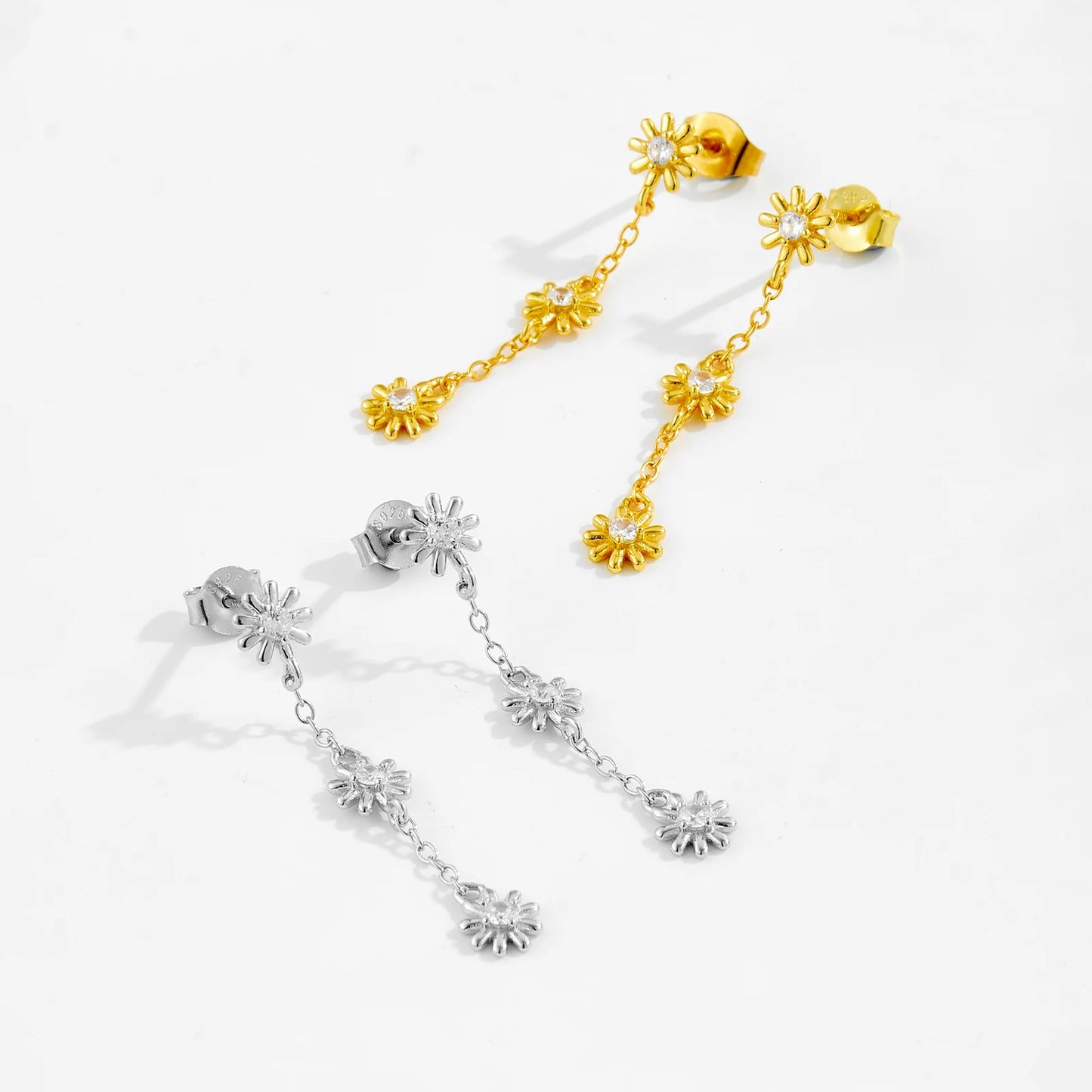 Eternal Bloom Drop Earrings