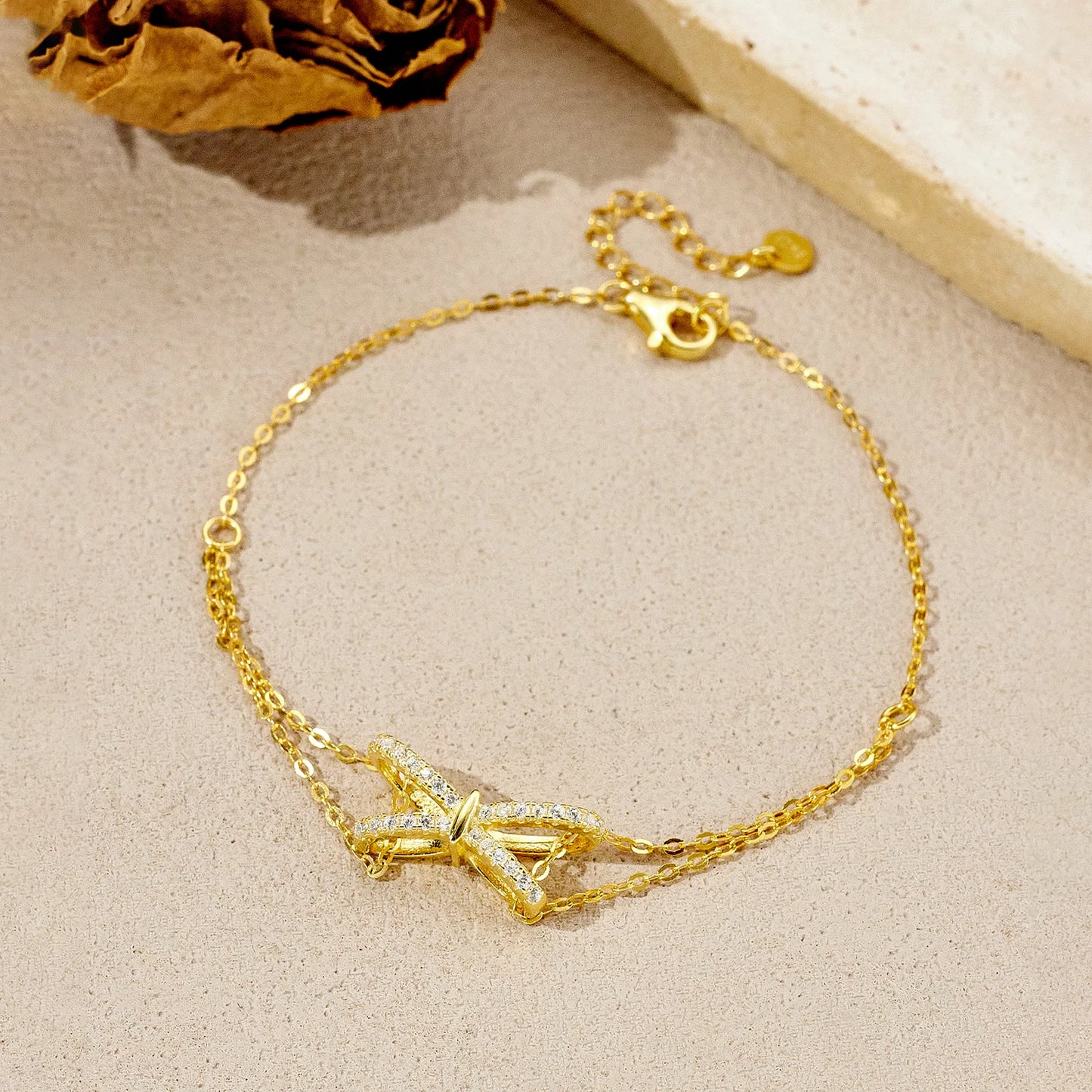 Golden Butterfly Dreams Bracelet