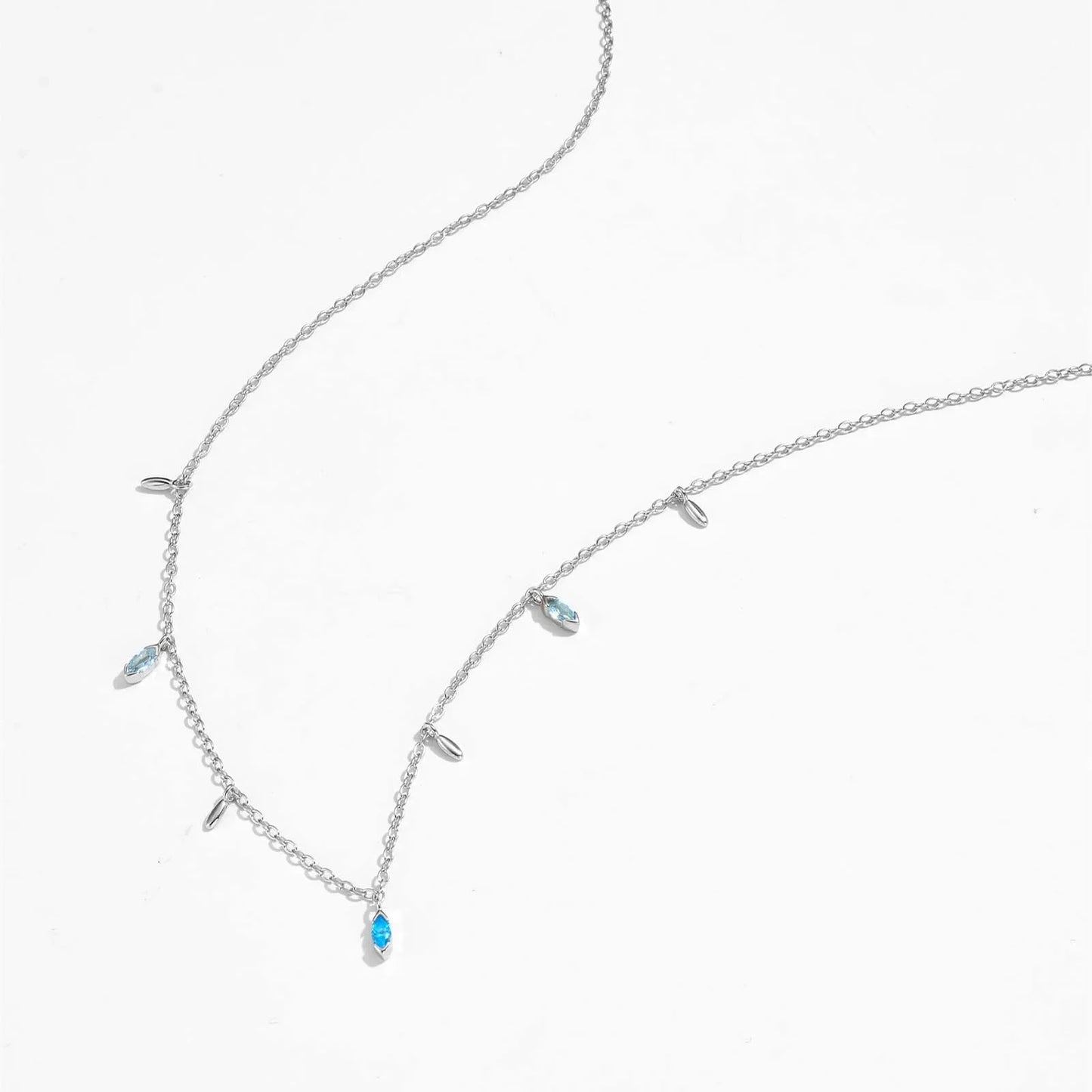 Azure Charm Choker