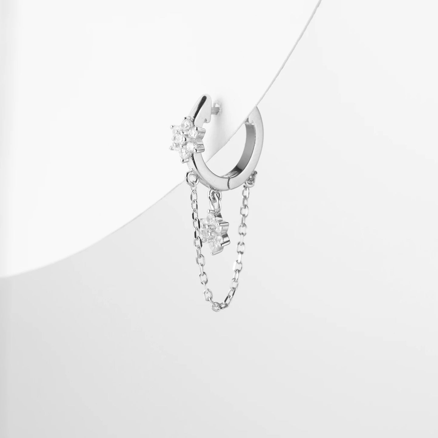 The Golden Drop Stud Earrings