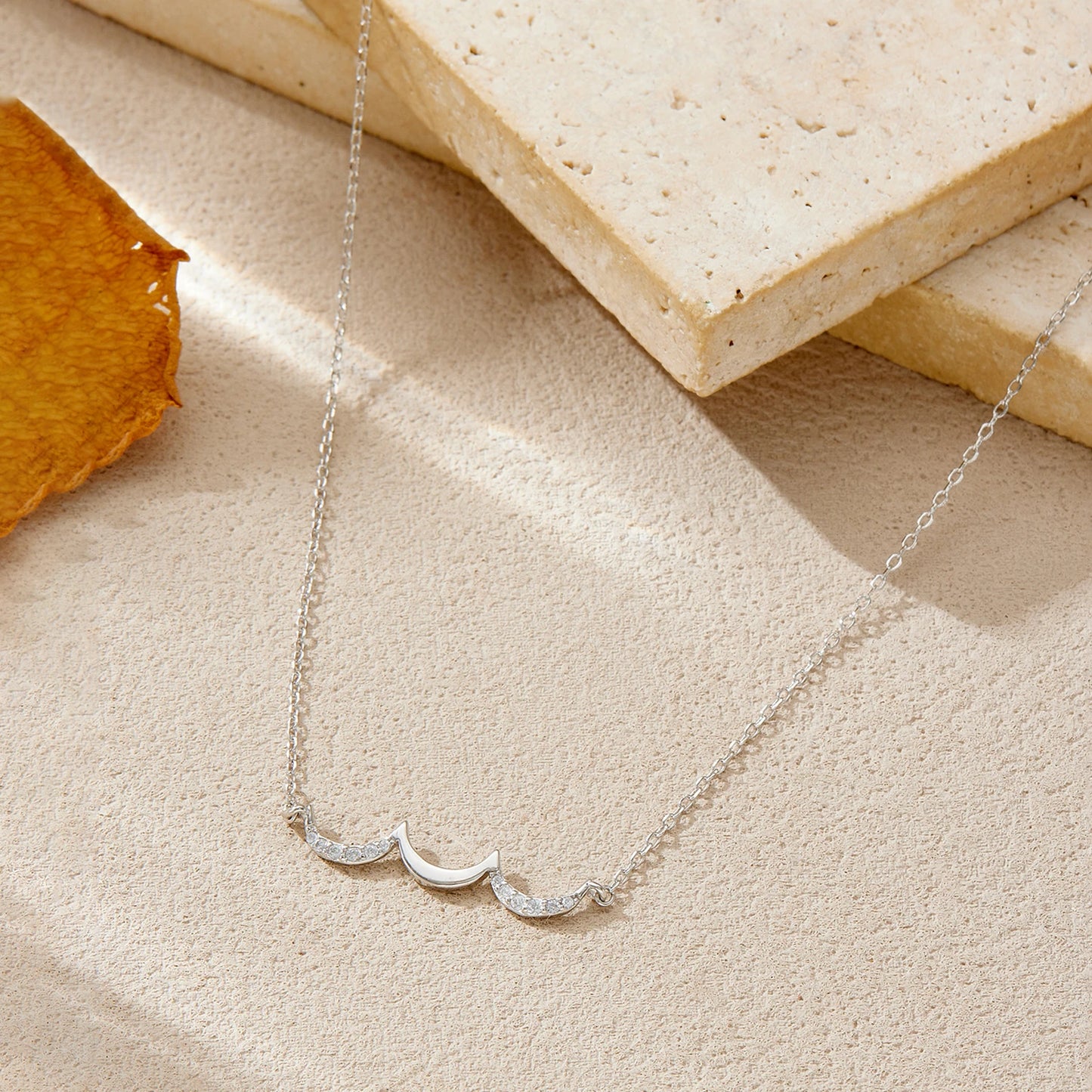 Celestial Crescent Necklace
