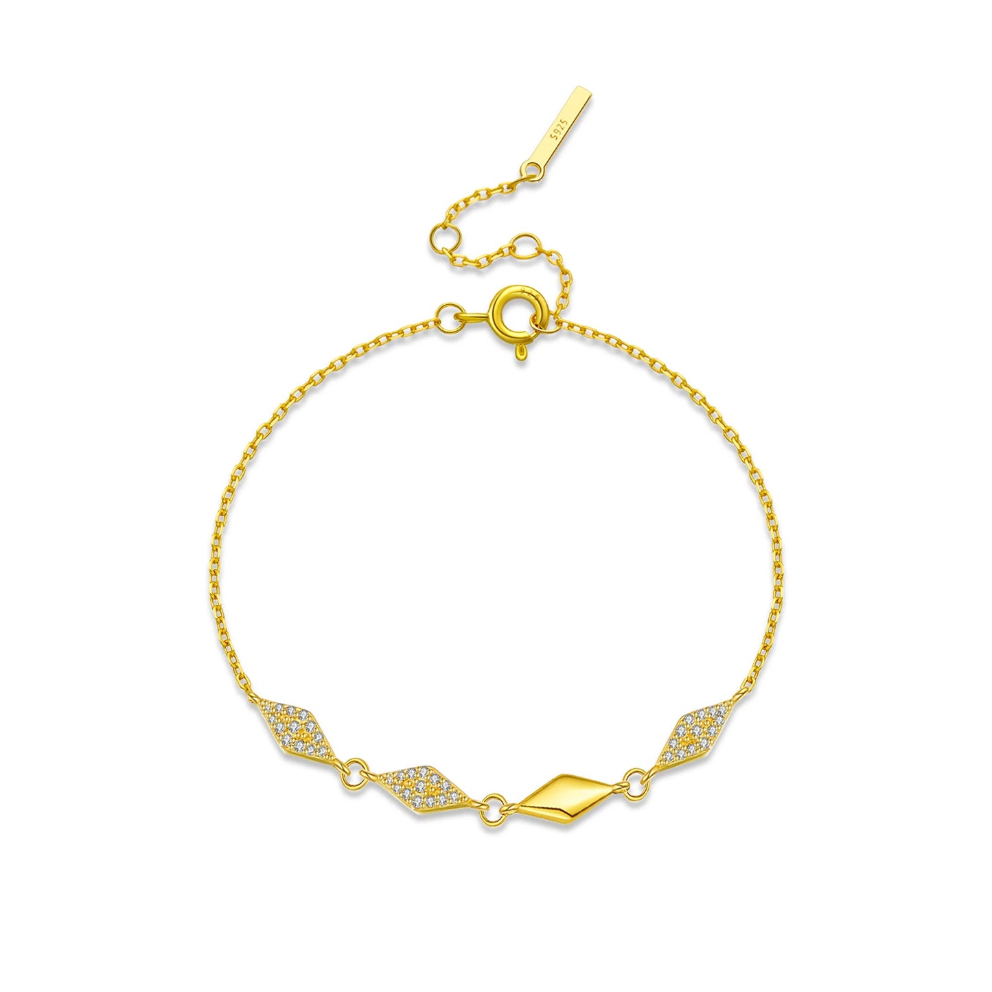 Radiant Rhombus Jewelry Set