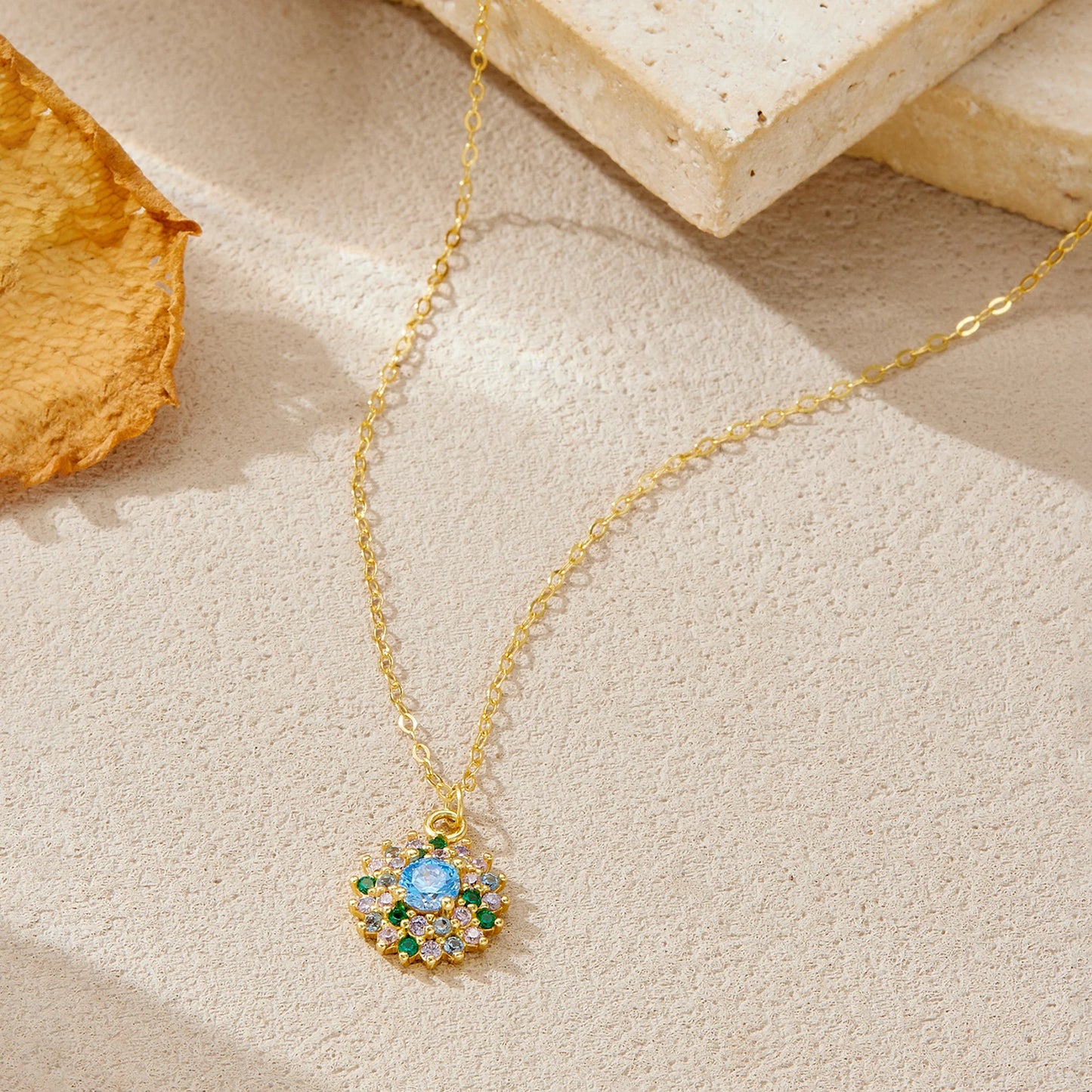 Aurielle Sunburst Necklace