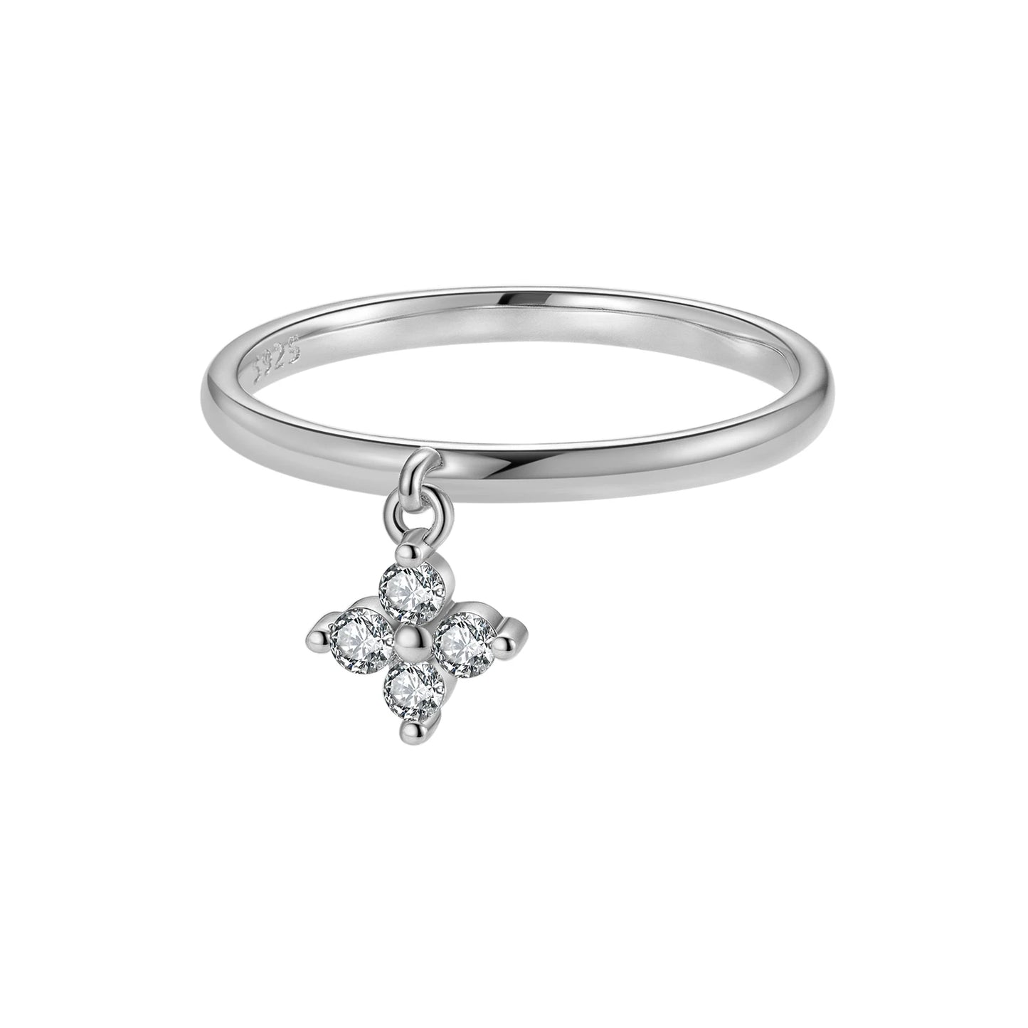 Lucky Charm Four-Leaf Ring