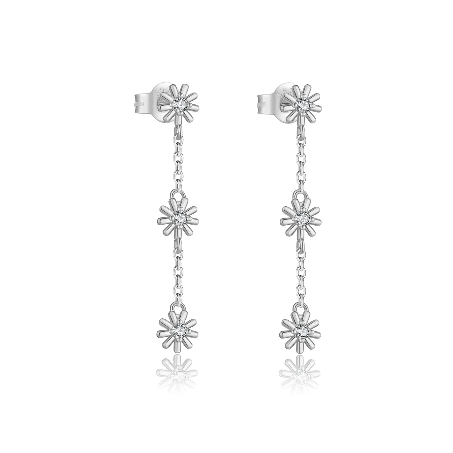 Eternal Bloom Drop Earrings
