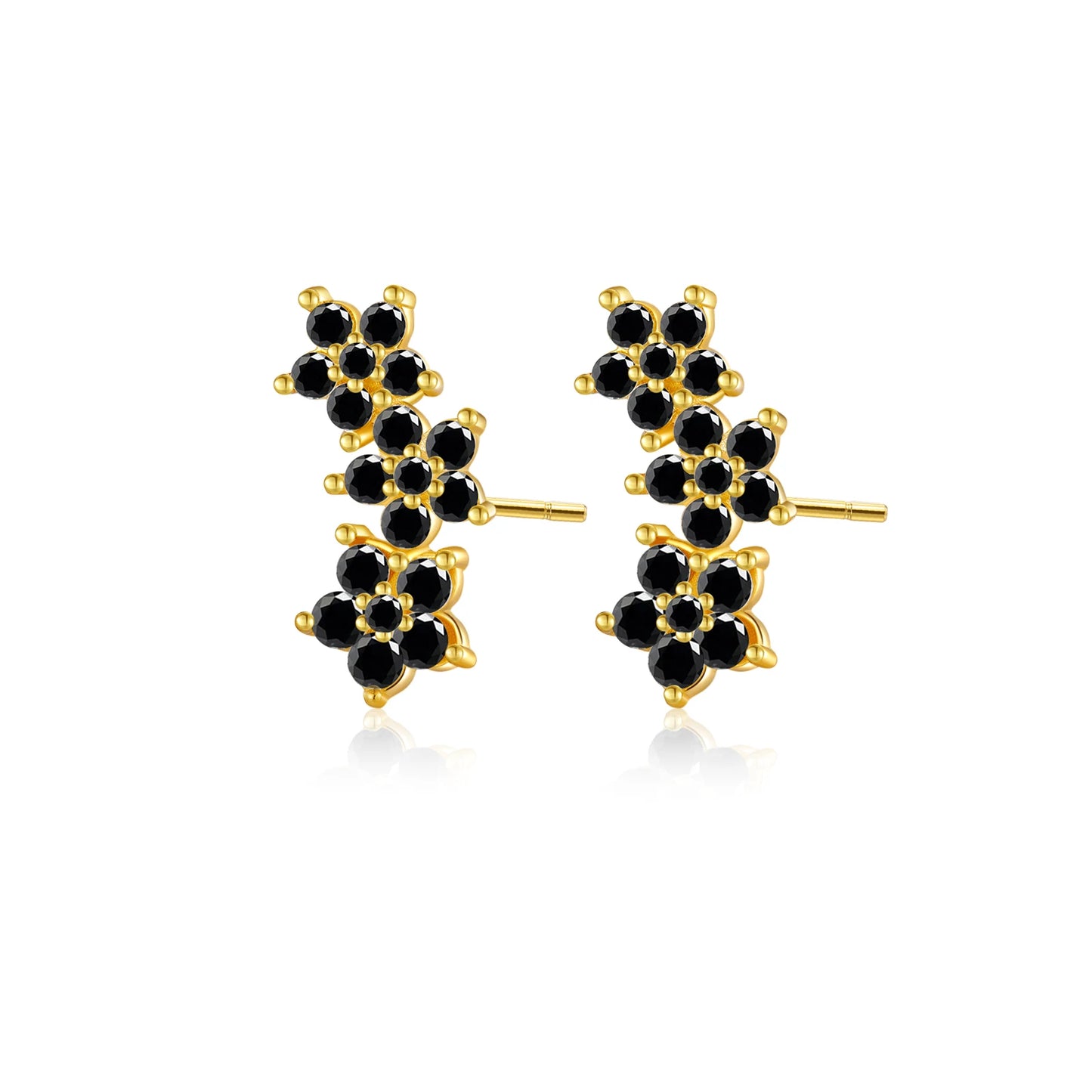 Trinity Bloom Earrings