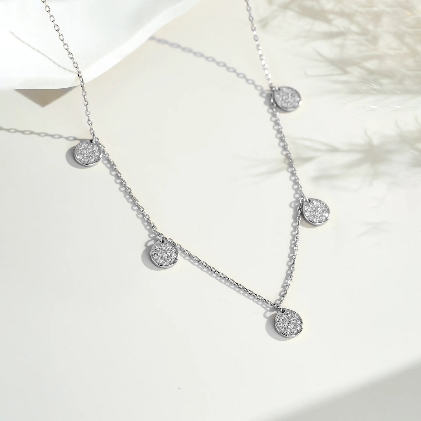 Radiant Oval Pendant Necklace