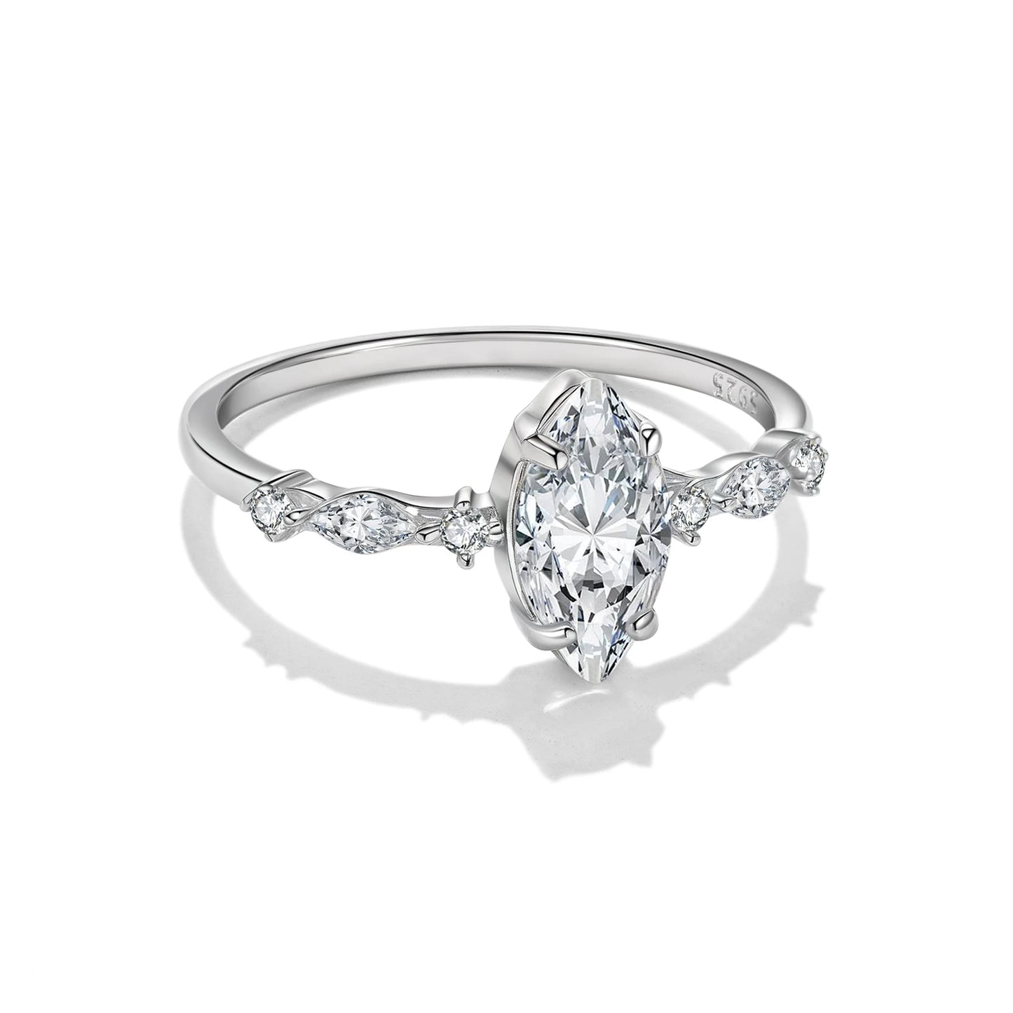 Marquise Glow Engagement Ring