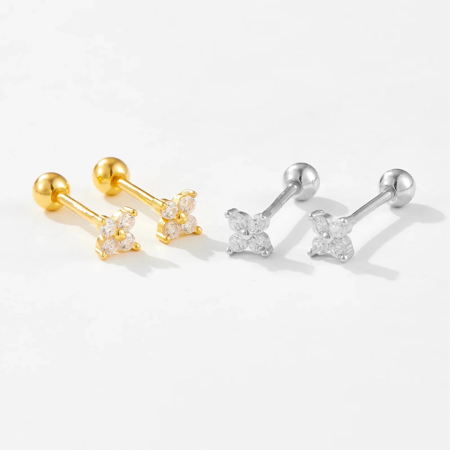 Rainbow Charm Studs