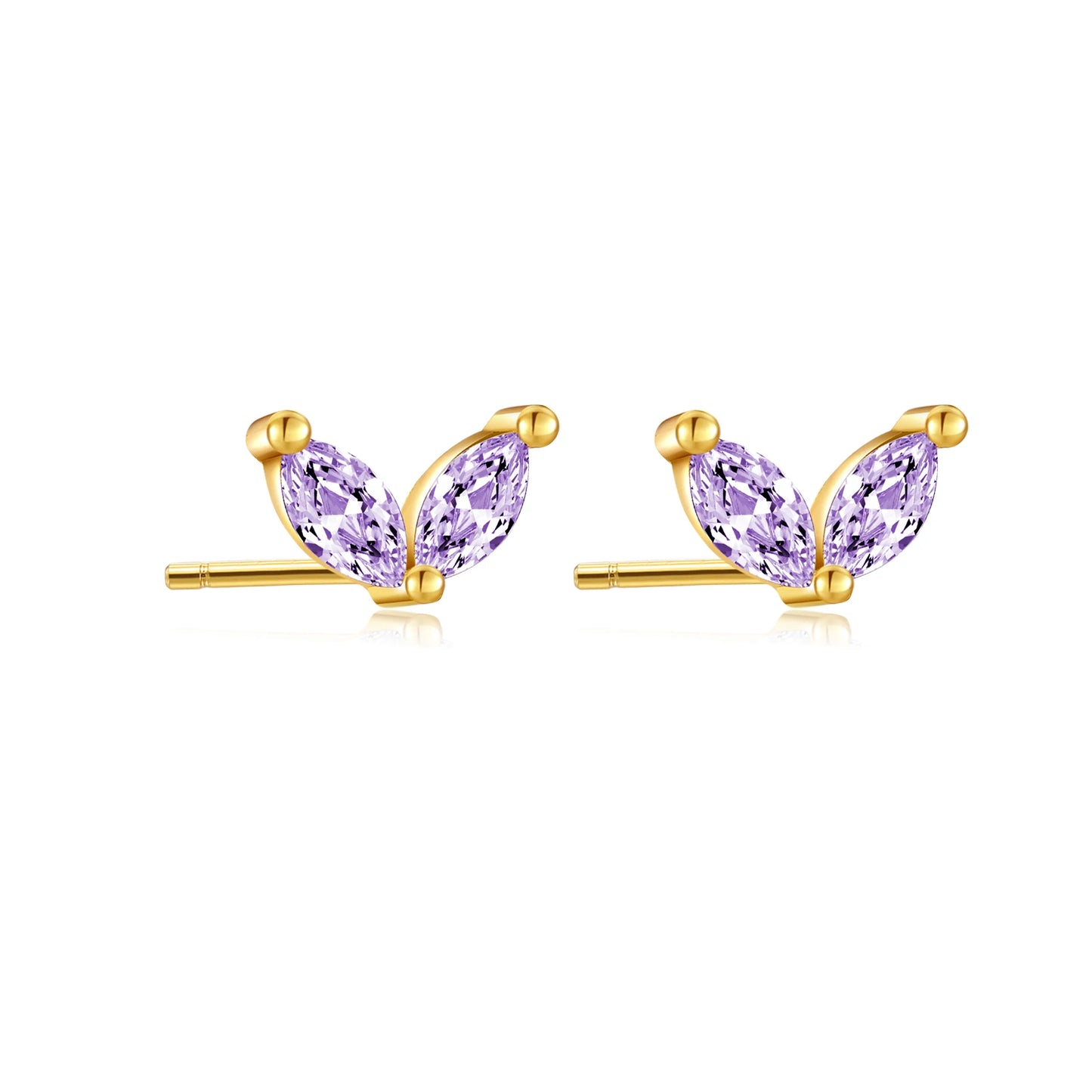 Aurora Oval Studs