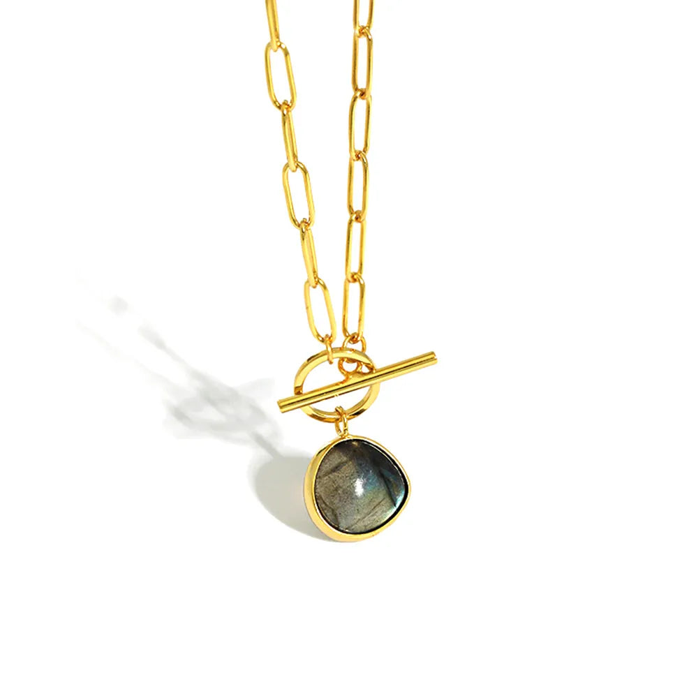 Labradorite Eclipse Necklace