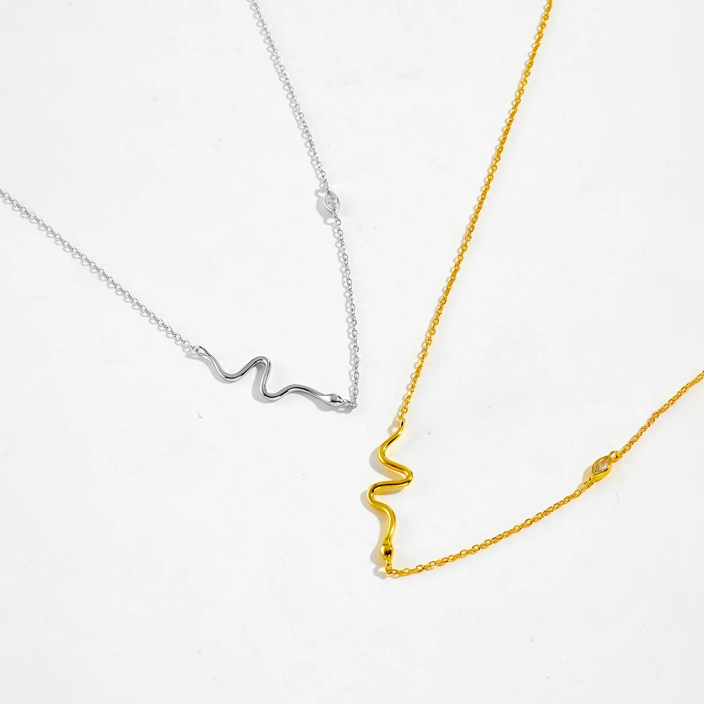 The Opal Serpent Luxe Necklace