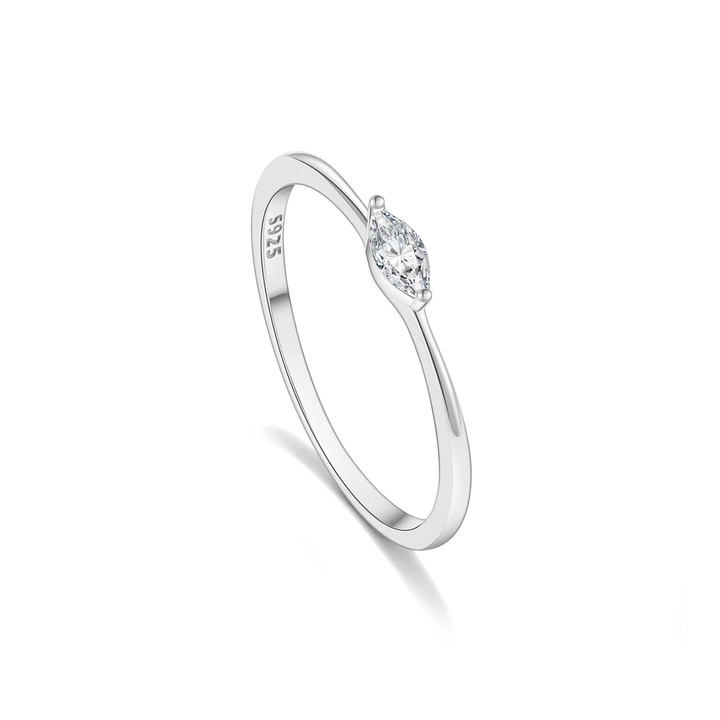 Marquise Edge Ring