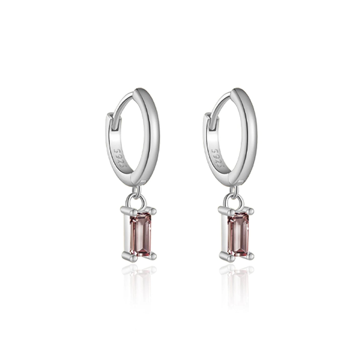 Amethyst Glow Drop Earrings