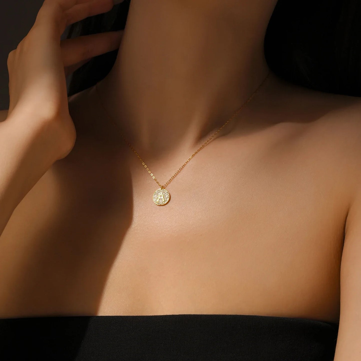 Celeste Initial Necklace