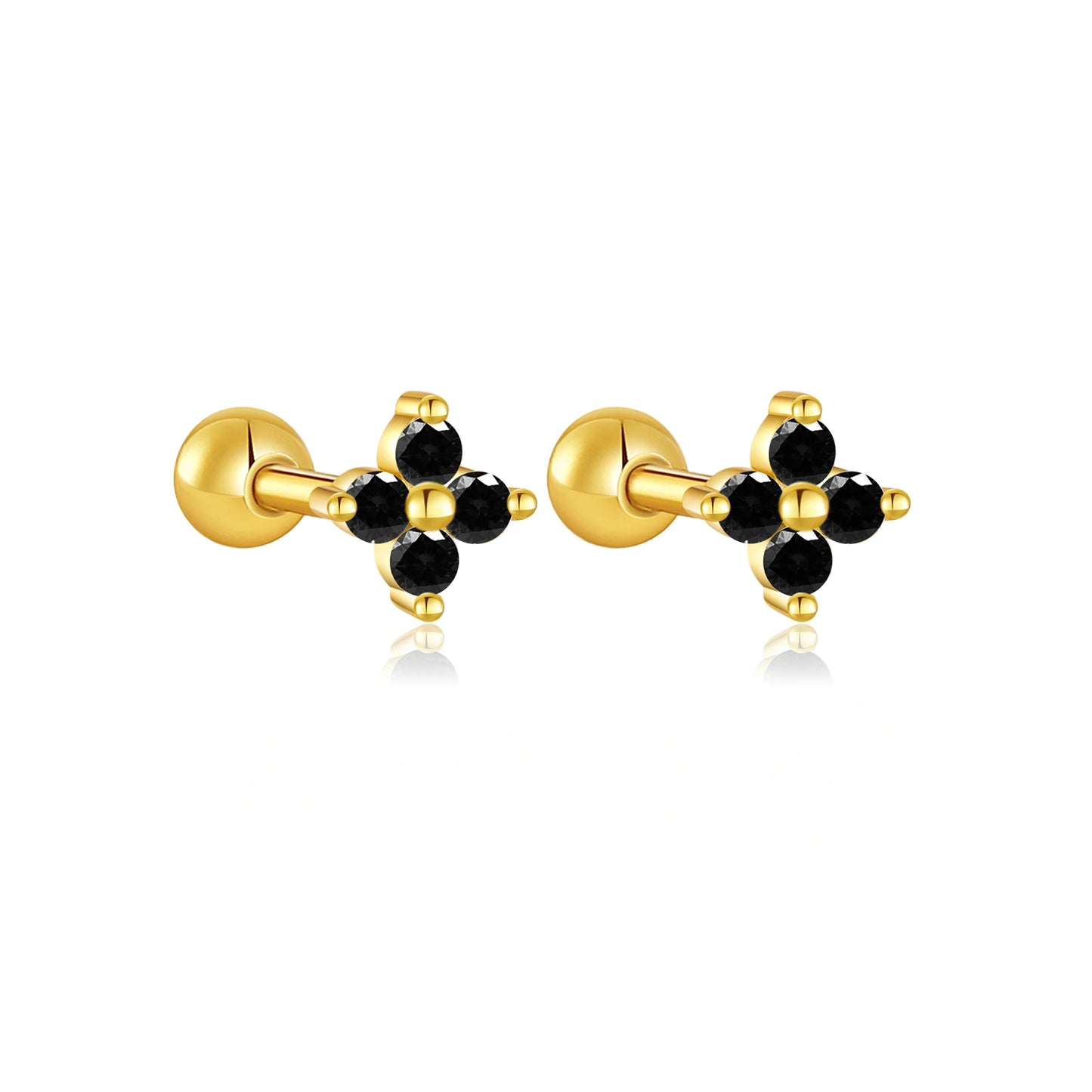 Rainbow Charm Studs