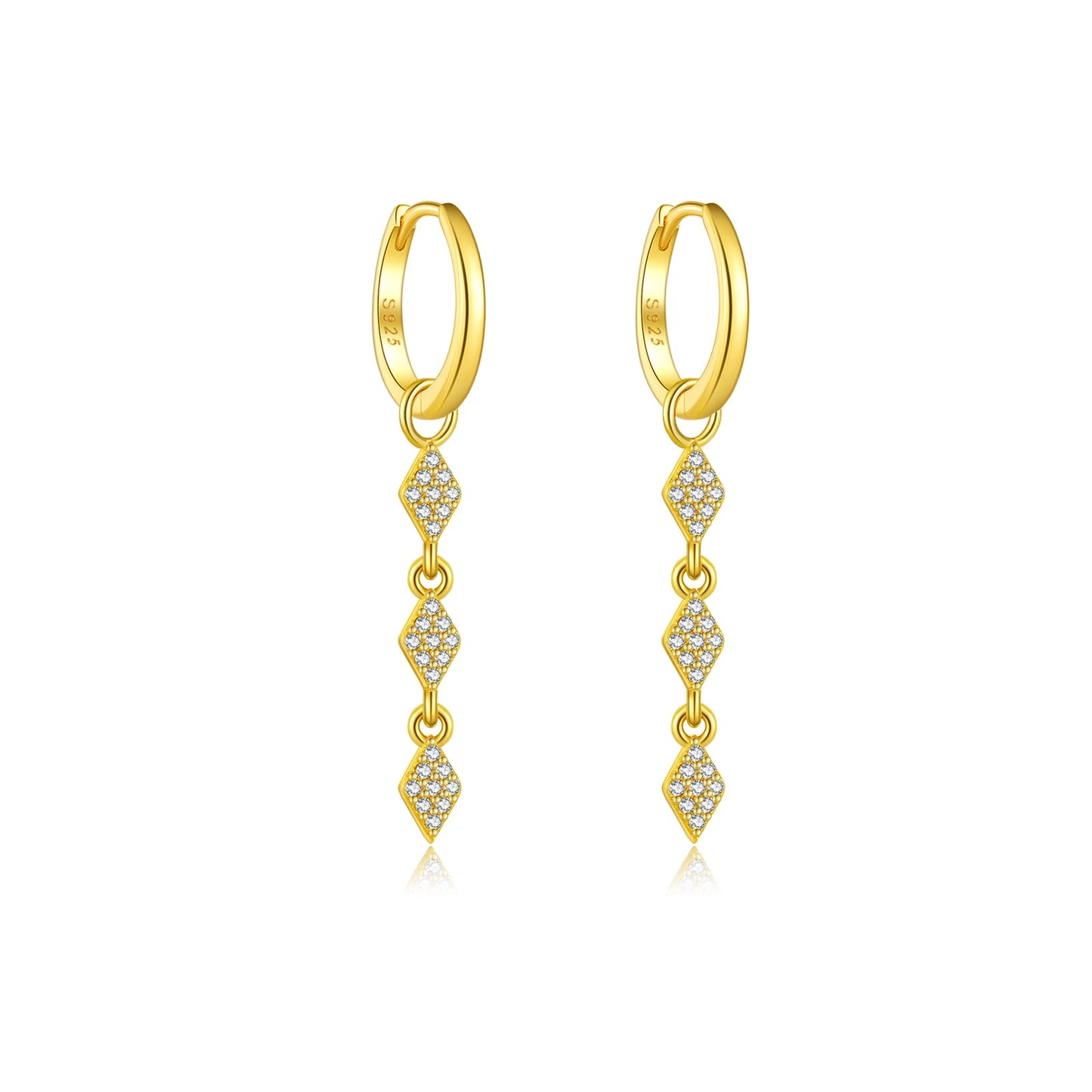 Radiant Rhombus Jewelry Set