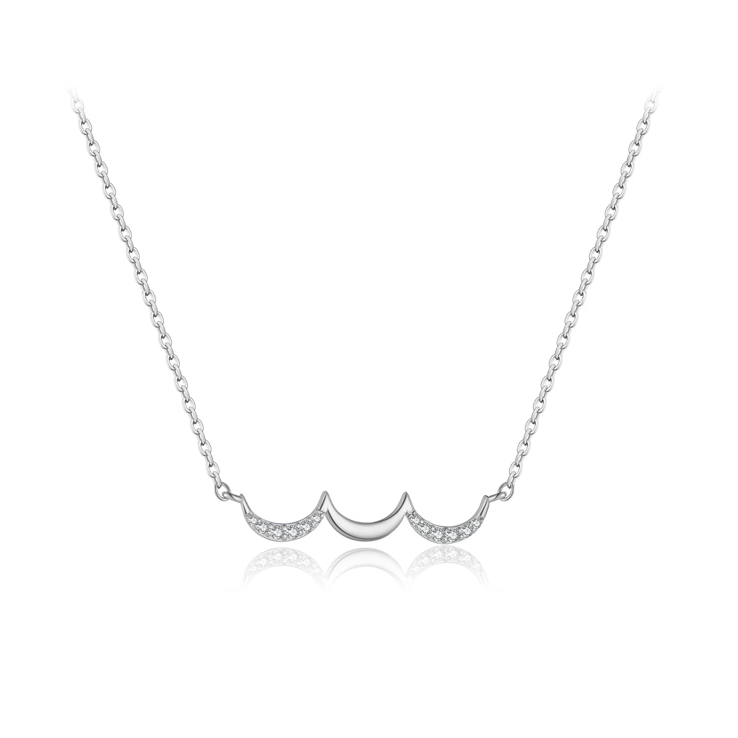 Celestial Crescent Necklace