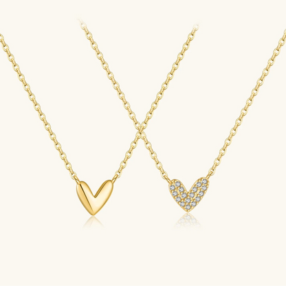 Twin Heart Necklace
