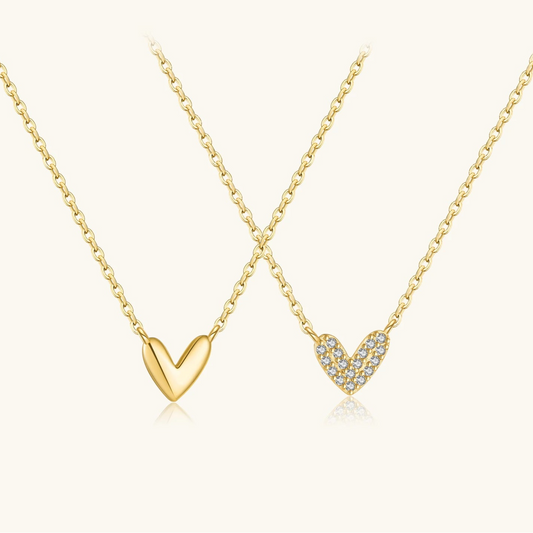 Twin Heart Necklace