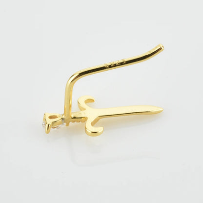 Gold Crush Love Climber Earrings