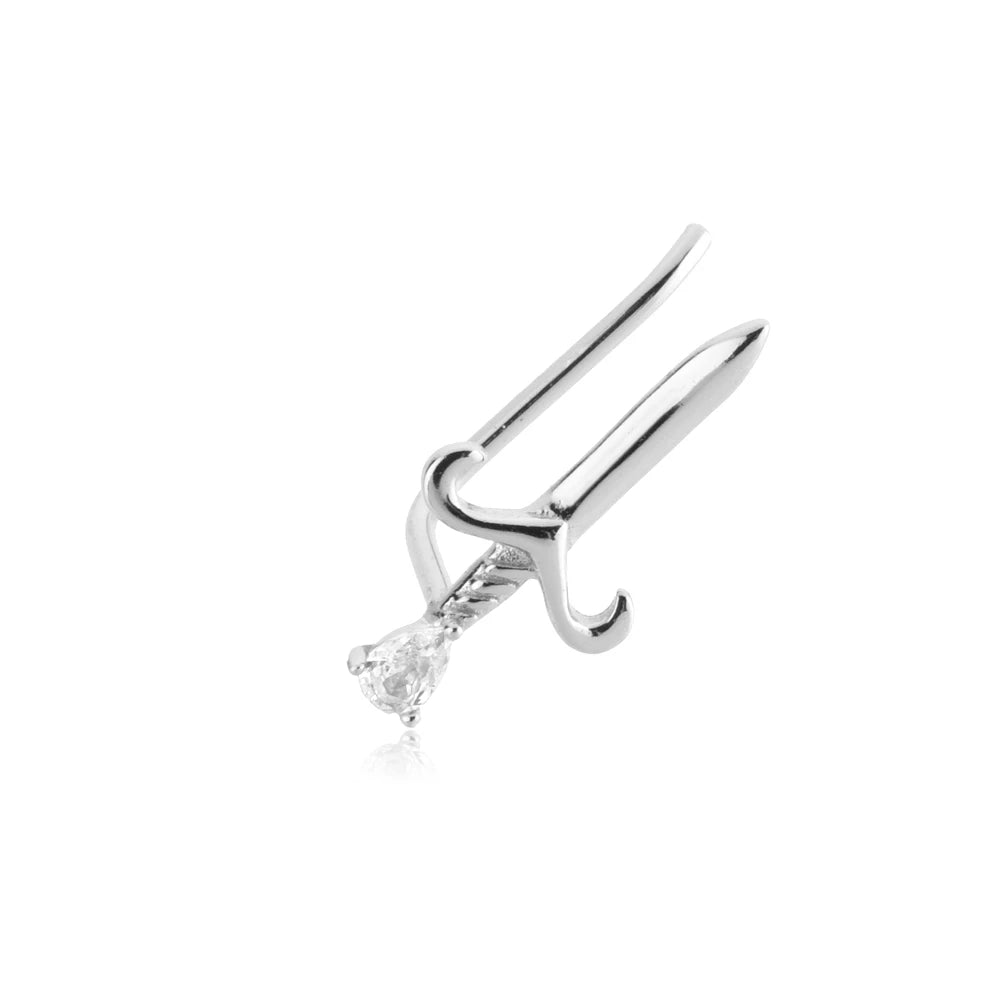 Gold Crush Love Climber Earrings