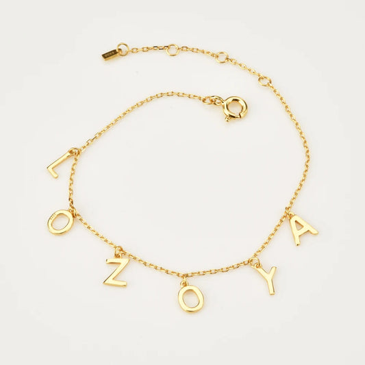 Signature Letter Bracelet