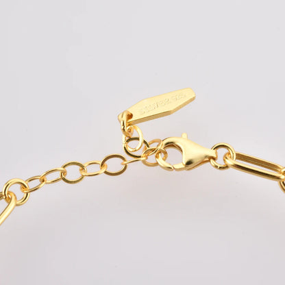 Zodiac Gold Chain Bracelet