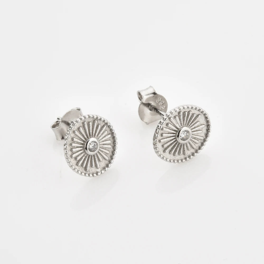 The Sunlit Gaze Stud Earrings