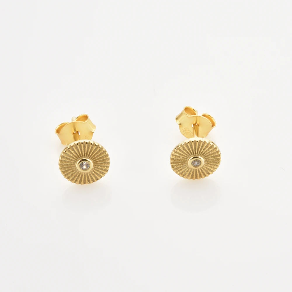 The Sunlit Gaze Stud Earrings