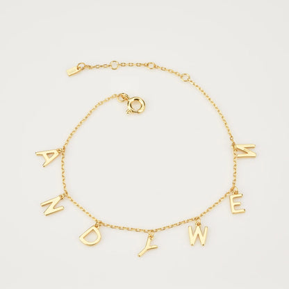 Signature Letter Bracelet