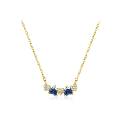 Azure Heart Necklace