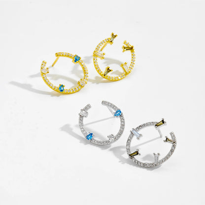 Prism Glow Stud Earrings