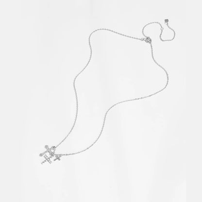 Trinity Cross Necklace