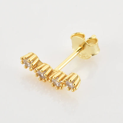 White Tide 3-Piece Stud Earring Set