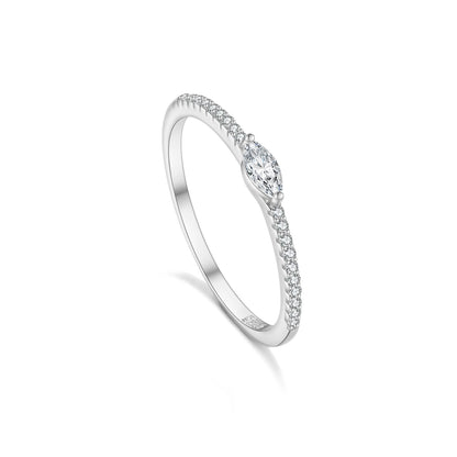 Marquise Edge Ring