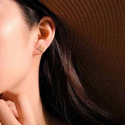 Blossom Spark Stud Earrings