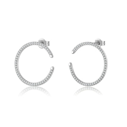 Luminous Circle Studs