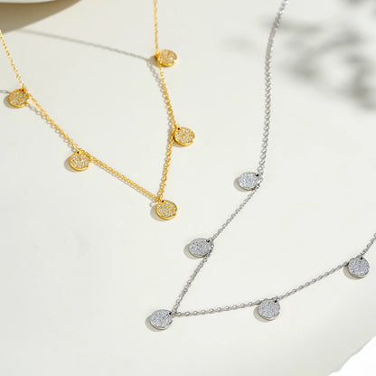 Radiant Oval Pendant Necklace