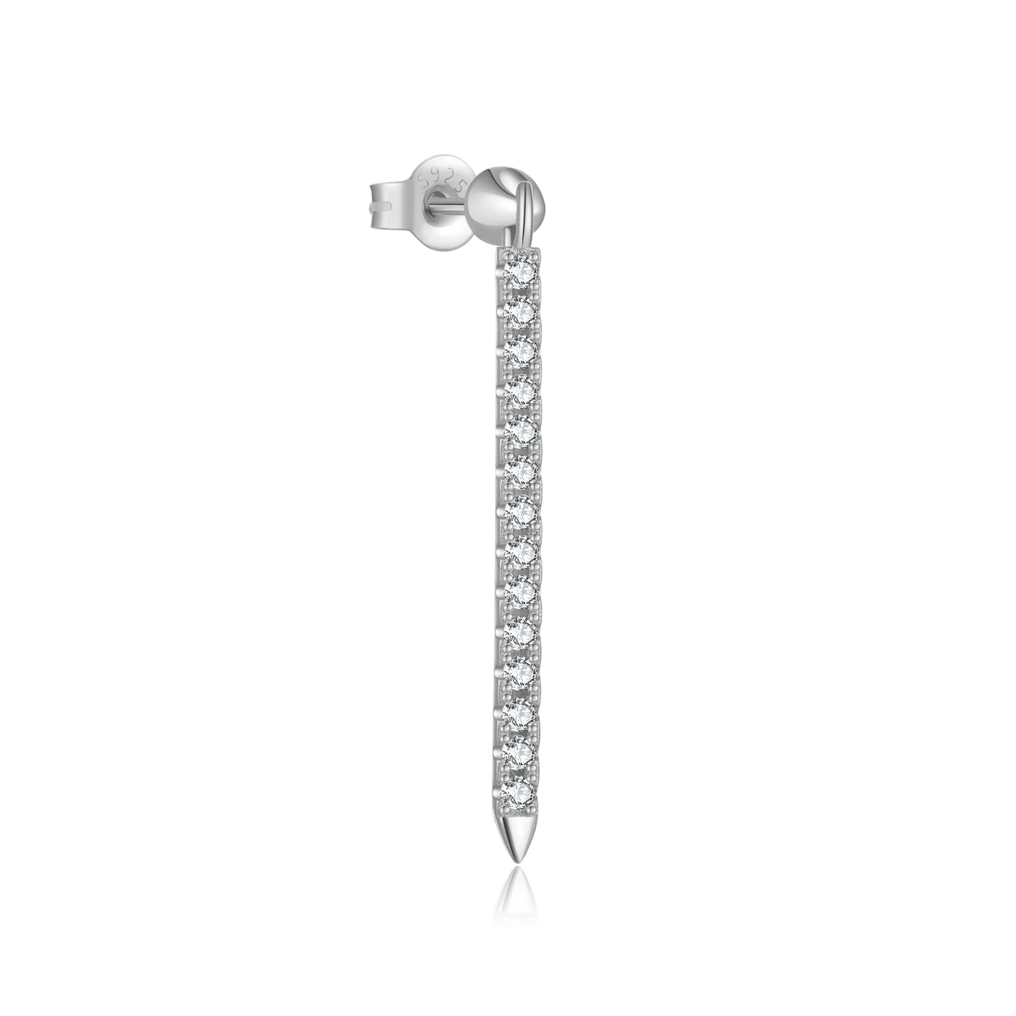The Golden Drop Stud Earrings