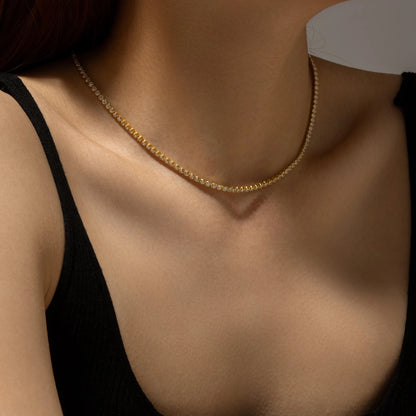 The Golden Spark Choker Necklace