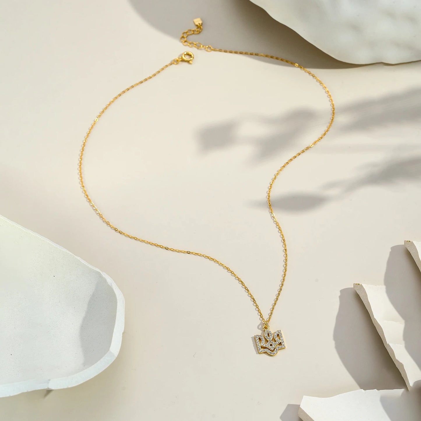 The Heritage Spark Trident Necklace