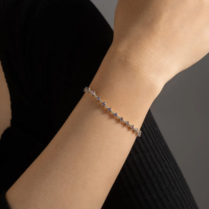 Amethyst Glow Bracelet